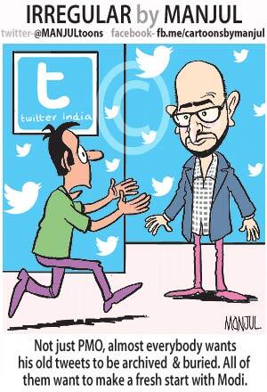 Raheelk's tweet image. I DON'T WEAR PINK SHOES! .@MANJULtoons @Raheelk &amp;amp; @rsjaitly shd gt ready for more bizarre requests after #Handlegate.