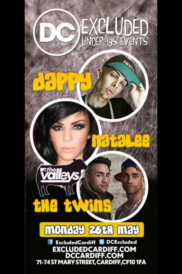 DCExcluded's tweet image. 4 acts - 3 massive areas to explore -all your soft drinks and all for only £9 -  tickets on dccardiff.com