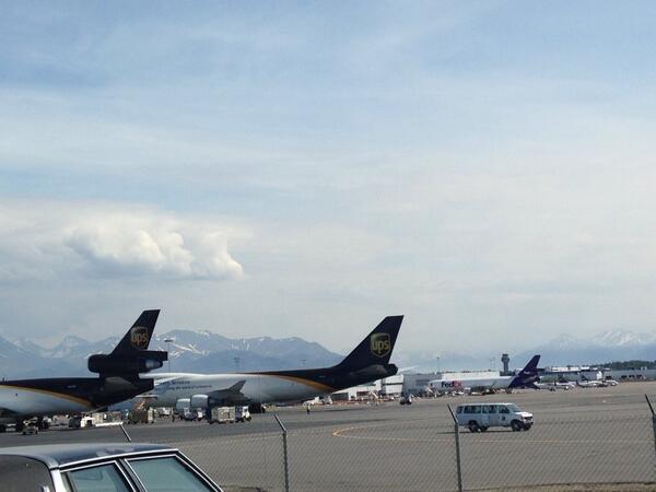 Visiting Alaska operations in anchorage. Many thanks to this outstanding team!@NorthwestUPSers
