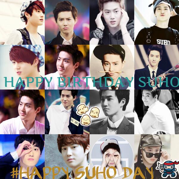 GobeChristina's tweet photo. #HappySuhoDay STAY STRONG AND MORE BIRTHDAYS TO COME http://t.co/KRSJX3jGX1