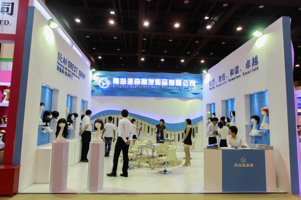 chinasunny123's tweet image. The 5th hair fair, some exhibitors
