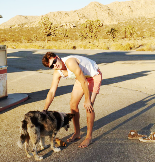 "Isabelle and I went on a road trip a few weeks ago. I made a new friend when we stopped for gas."