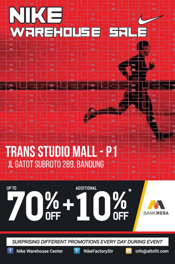 nike warehouse sale
