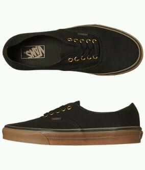 vans authentic brown bubble gum 