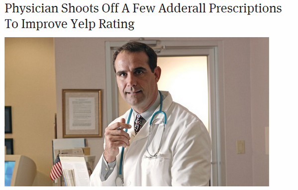 DanMunro's tweet photo. .@atulbutte .@WSJ You know it's a problem when The Onion nails the parody:  http://t.co/FDkOzHabsb cc: @DrDannySands http://t.co/cIvqf9GDwR