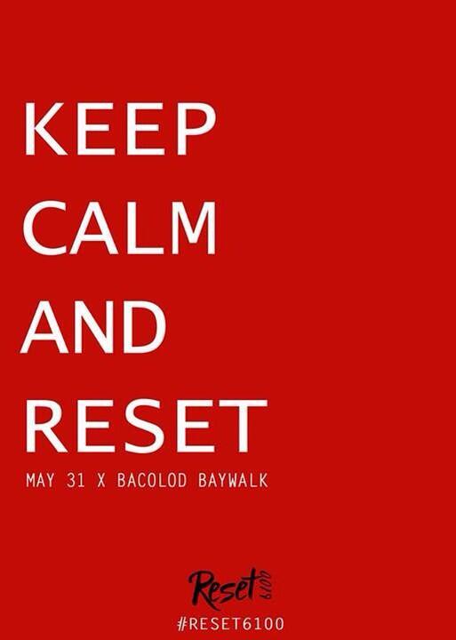 8 more days to go!!!! Are you all set to RESET?!?!? #reset6100 #onebacolod <a href="/djclydeharris/">Clyde Harris</a>