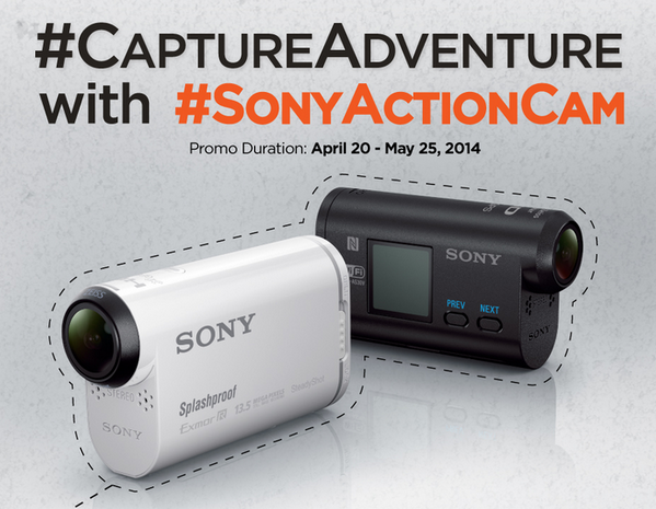 iMashPop's tweet image. @SonyPHinc: Just a few more days for the #CAPTUREADVENTURE promo w/ the #SonyActionCam Visit bit.ly/Pq7PgM http://t.co/n4dFXoHNKs"