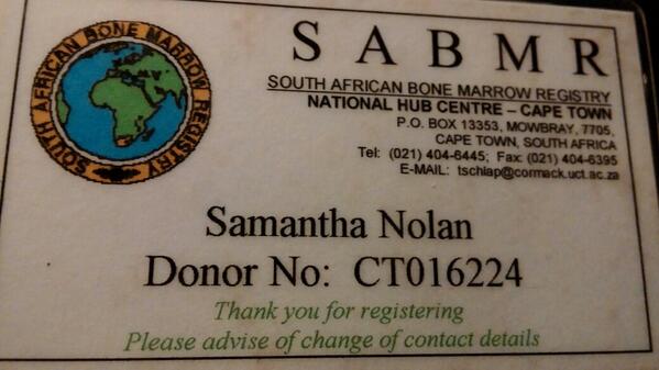 SamanthaLNolan's tweet photo. @RyanOConnorSA this is what its all about! Proudly on the #SABMR register.  Join us and feel as proud as I do! http://t.co/TcEm8YUPY6