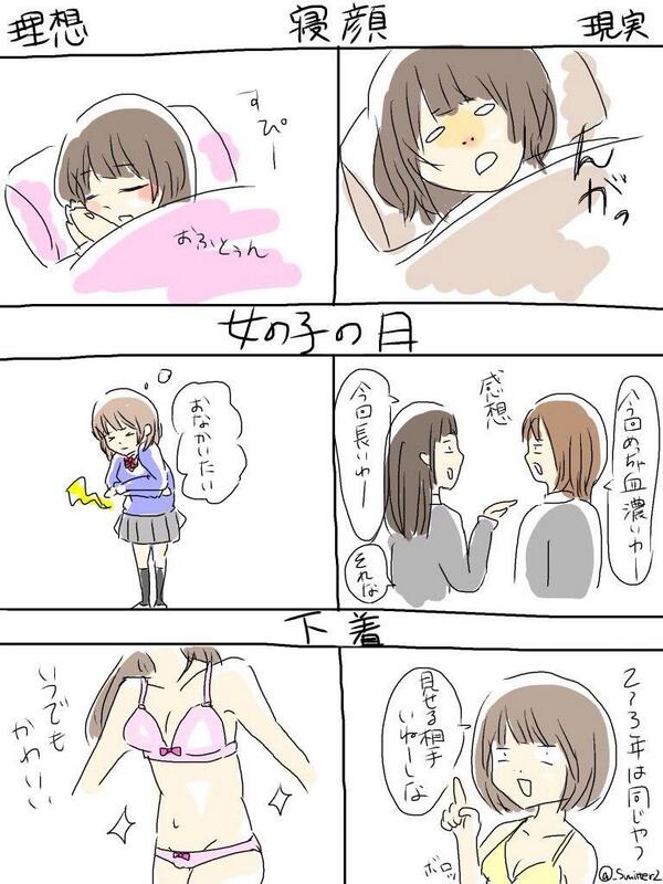 いるよね こんな奴 女子の理想と現実 T Co O486fc76fn