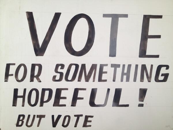 BobandRoberta's tweet photo. RT UKIP will benefit from voter apathy so please get out there and vote today! http://t.co/tjtjj0mDFx