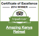 AmazingKenya's tweet photo. Honoured and pleased to receive TripAdvisor's Certificate of Excellence 2014!
https://t.co/Hno3cwZ4Q0 http://t.co/dMZxHMndRs