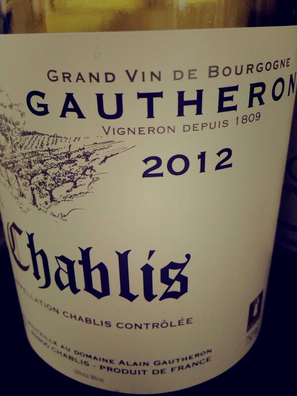canterburywine's tweet photo. My most exciting discovery in #Chanlis yesterday: Domaine Alain Gautheron. This was a stellar village wine. http://t.co/4xyRUZ6GBJ