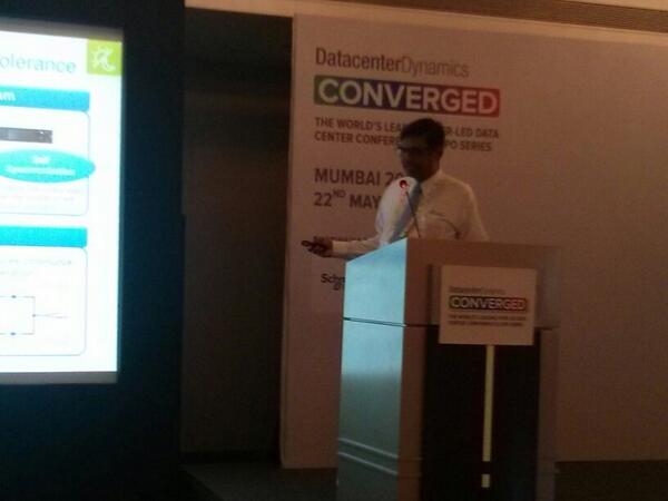 vikrantjoglekar's tweet photo. Robin Roy speaks on Optimal Power Management &amp; UPS Solutions @DCDConverged Mumbai #dcdmum14 @DCD_APAC http://t.co/cepRQukK7L