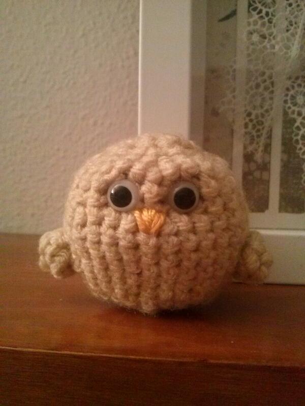 EvasGardenBlog's tweet image. Finished! This is my new #Amigurumi #Chick #Crafts #Crochet #DIY #Handmade