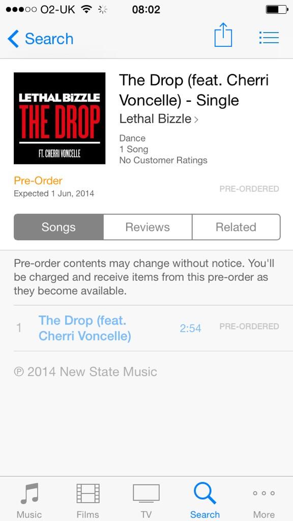 ArronCummings's tweet photo. Pre-Ordered the single @LethalBizzle #TheDropForNumber1 #DENCH http://t.co/TjDC2agfCx