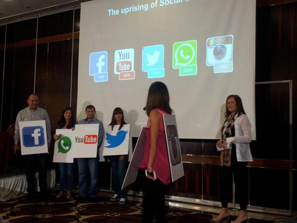 MaaloufRita's tweet photo. #LLA2014 great social media presentation @houeidakam #LAU_library http://t.co/XocaEsiWea