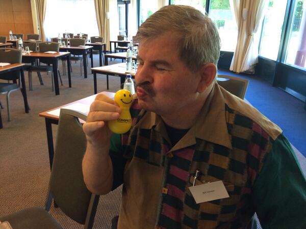 Conspect update: mister Bill Inmon himself! Live at the BI &amp; Analytics Conference 2014! #Bigdata #DWH #BIpodium #CDT