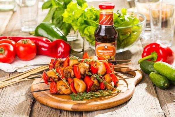 #Рецепт "Пряный куриный шашлычок с тимьяном" от #Kikkoman и много других вкусных рецептов: koolinar.ru/contest/kik4_6…
