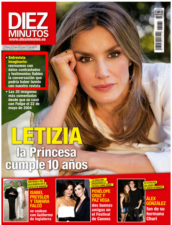 jmlopezcasla's tweet photo. 10 Minutos inaugura nuevo subgénero periodístico: La entrevista imaginaria #ConSusSantosCojones visto en @rubenpujolz http://t.co/lEQSNLKjSM