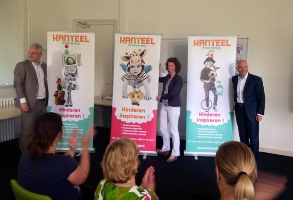 Wij feliciteren <a href="/Kanteel/">kante</a> #KOV met haar compleet #nieuwe #huisstijl en #website! Ziet er prachtig uit!