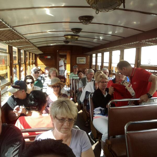 mfarnell23's tweet photo. A punt de sortir amb el tren de Sóller #UdGaMallorca http://t.co/3B6T86851A