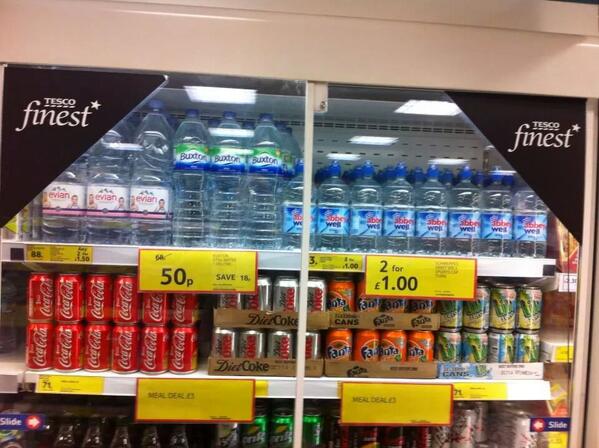 Great offers on drinks. Don't forget the meal deal this lunchtime.