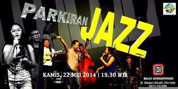 Malam ini Parkiran Jazz <a href="/BSoedjatmoko/">balaisoedjatmoko</a> dimulai pkl 19.30 |cc <a href="/AgendaSOLO/">IG : @AGENDASOLO</a> <a href="/sojazz_society/">Solo Jazz Society</a>  <a href="/EtawaJazz/">Etawa Jazz Club</a> <a href="/owie_basrowi/">owie basrowi</a>