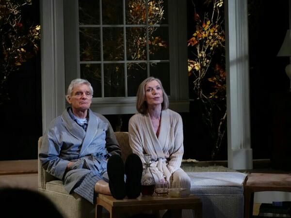 So great to see David Selby and Susan Sullivan as husband and wife again #ADelicateBalance #FalconCrestMemories