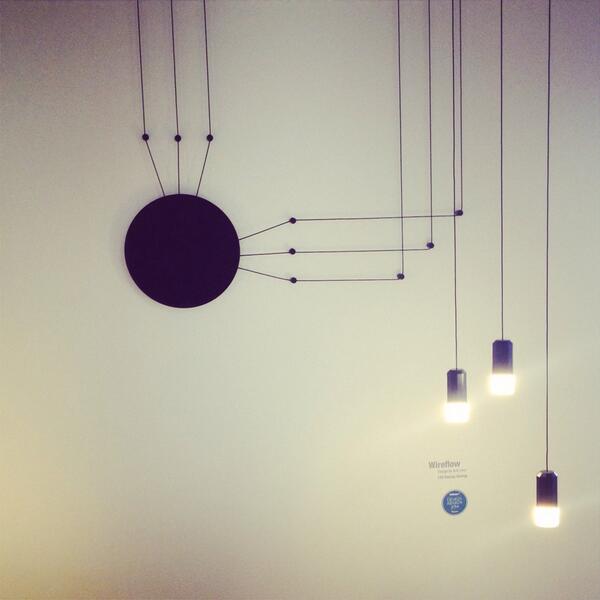 AlexJones19's tweet photo. amazing lights by #VIBIA at #ClerkenwellDesignWeek http://t.co/noXhdpuhxV