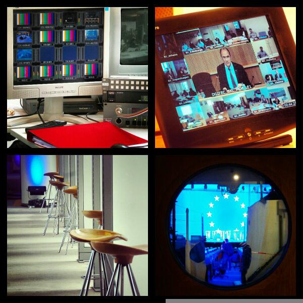 Backstage of the #EP2014 elections night: Live on 25 May from the #europeanparliament in # Brussels