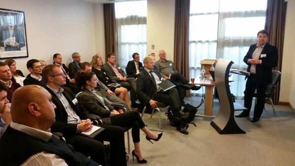 equisysplc's tweet image. @ALadddd presenting #Zetadocs to Bob Paisley and a full house at #ProdwareCustDay