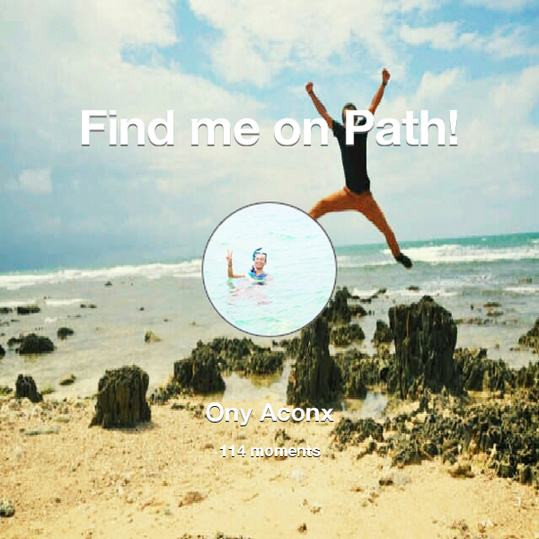 aconx_11's tweet photo. I've shared 114 memories with my friends on #Path - see them now at http://t.co/8B2JpuhLms! #thepersonalnetwork http://t.co/wgVCZl60Uw