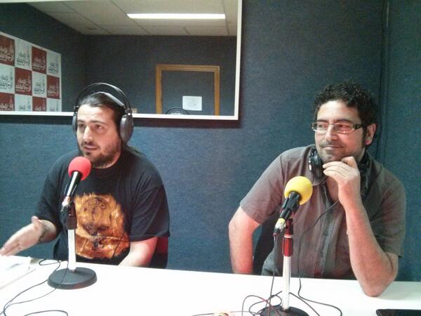 vjenclave's tweet photo. Aquí, los grandes @jmvillalobos1 y @pakomulero http://t.co/hfqpx31664