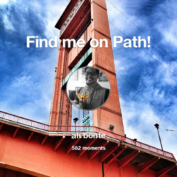 alibonte's tweet photo. I've shared 582 memories with my friends on #Path - see them now at http://t.co/121238NJ5t! #thepersonalnetwork http://t.co/64Bm7TC6pW