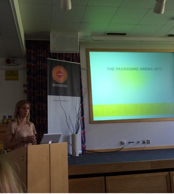 bissett99's tweet photo. Föreningsstämma med @PackagingArena 
VD Sandra Eriksson går genom ett händelserikt år! 
@ StoraEnso Skoghall http://t.co/TcBhQQZIvA
