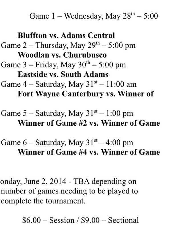 BuscoEagles's tweet photo. IHSAA Baseball Sectional #36:
Busco vs. Woodlan at Adams Central on Thursday, May 29th - 5 PM http://t.co/uA96aEaLxC