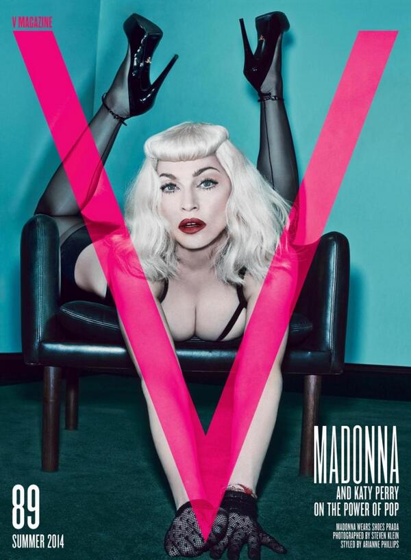 #Exclusive @MADONNA on The Cover of @VMagazine #AlternativeCover