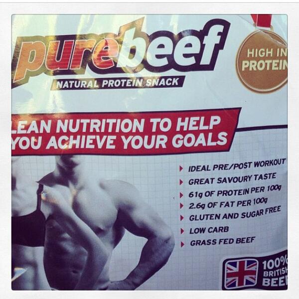 engineroom_ldn's tweet image. Anyone else love a bit of beef for a snack? So tasty, love it! #ProteinOnTheGo #fuelyourbetter