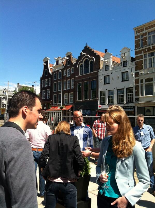 Netwerken op de #constructeursdag, onder de grond en in de zon <a href="/Betonvereniging/">Betonvereniging</a> @BouwenmetStaal1 <a href="/VNconstructeurs/">VNconstructeurs</a>