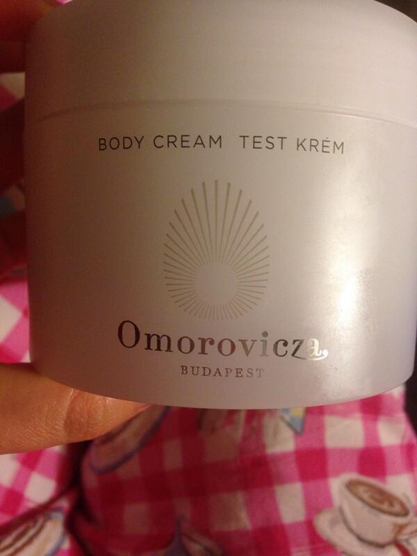 I have to admit <a href="/Omorovicza/">Omorovicza</a> is very good at #gettingthesmelllright! #bestbodycream ever! #inlove