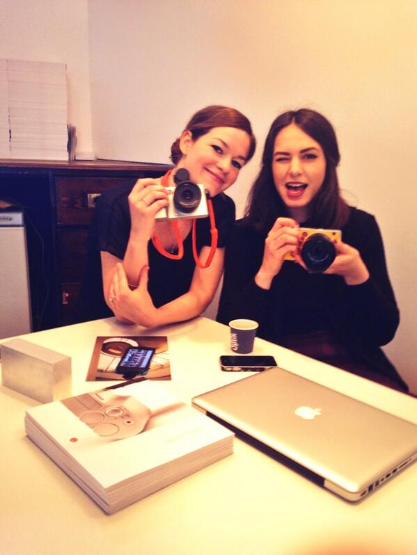 LeicaStudioSLdn's tweet photo. Great to see Rachel and Vivian @CDWfestival at the Leica 'Total T' stand... fantastic cool festival! #CDW2014 http://t.co/hvjpSi3Sh8