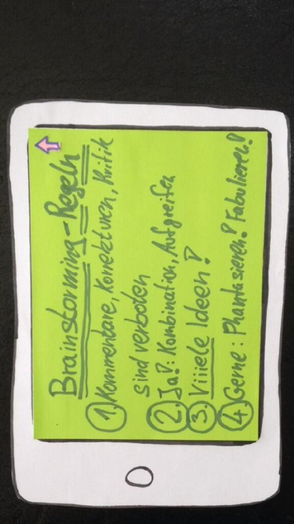 KlausBurkard's tweet photo. Wir haben innerhalb von 1h einen App-Prototypen gebaut!
Stift+Papier+App("Pop")
#cogneon #Knowledgejam http://t.co/zcPGYQsNZZ