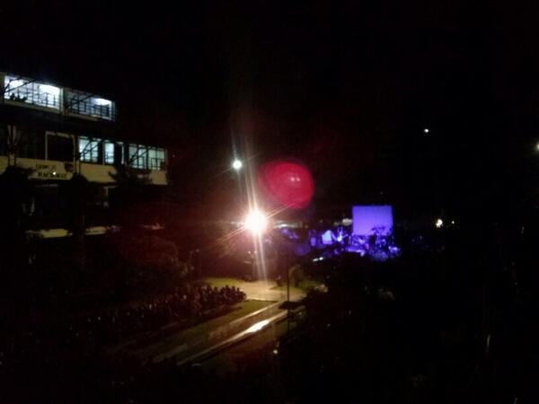 Suasana opening @OSKM2014 di Plaza Widya