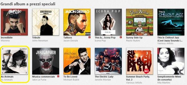 stest12111's tweet photo. Gli @AsAnimals sono in questi giorni in Italia. Non perdete "As Animals"  su @iTunesMusic https://t.co/QloMY6vLAv http://t.co/GtnDl2EAEB