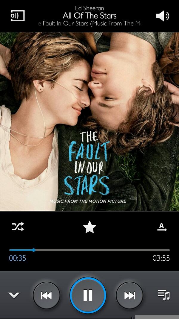 msadryelizondo's tweet image. So open your eyes and see the way our horizons meet. #TFiOS #ThursdaySoundtrack