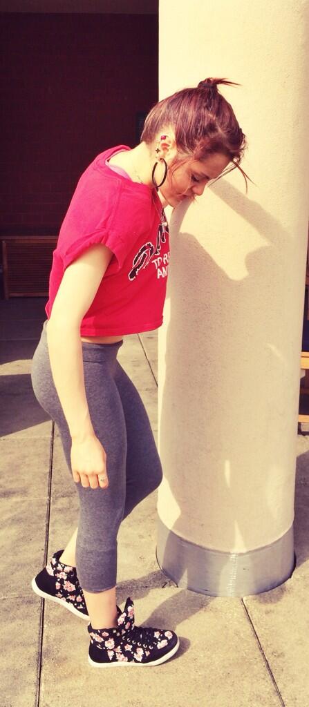 Muscleheadchick's tweet image. But booty slip