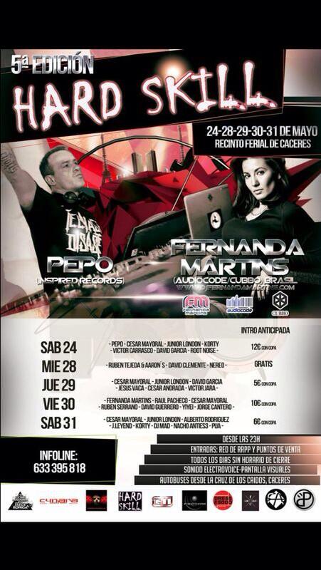 HARD_SKILL's tweet photo. 2 días y despegamos✈️ en 💥HARD SKILL💥 con @DjPepoSpain ‼️Estáis preparado para un vuelo con MUSICÓN de alto voltaje❓❓ http://t.co/Dmnyc2yCGq