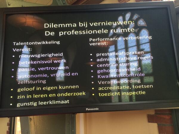 EcnoGroningen's tweet photo. Welke dilemma's zien schoolleiders? http://t.co/fQyxstw5YZ