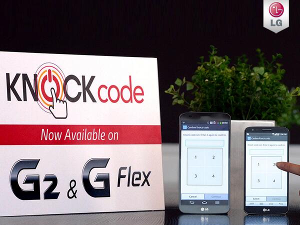 LGUSAMobile's tweet photo. Get the inside scoop on how Knock Code is changing smartphone security: http://t.co/EXUOwtpLk3 via @PCMag http://t.co/STv266hynY