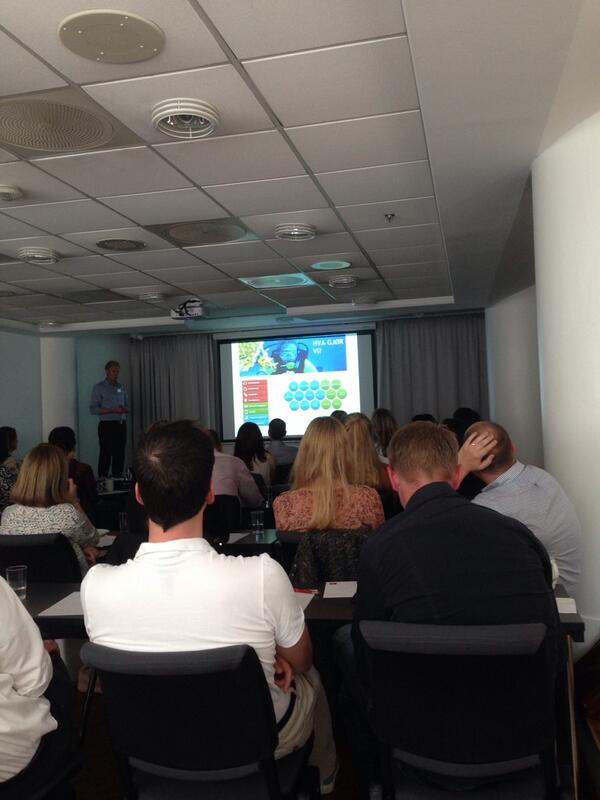 hanshefu's tweet image. #deltek #customerevent presentation by #webstep